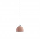 Diesel Living with Lodes Urban Concrete Pendant 25 Pink Dust