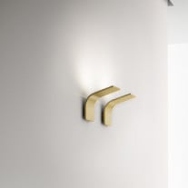 Panzeri App 12 LED Wall Light Matt brass