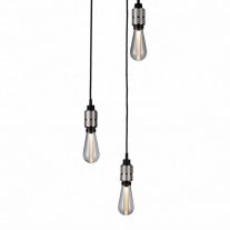 Buster + Punch Hooked 3.0 Nude Pendant Chandelier - Steel with Crystal Bulb