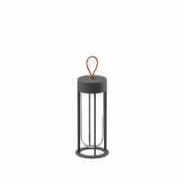 Flos In Vitro LED Outdoor Unplugged Light Anthracite