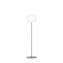 Flos Glo-Ball Floor Lamp F1 Silver