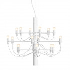 Flos 2097/18 Chandelier White Frosted Lamps