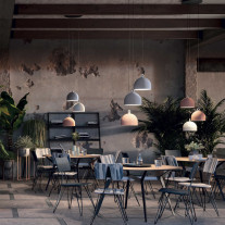 Diesel Living with Lodes Urban Concrete Pendant All Colours
