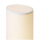Gubi Unbound LED Floor Lamp  White Linen
