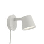 Muuto Tip LED Wall Light - Grey