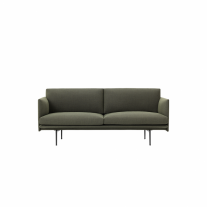 Muuto Outline Sofa - Green Fabric