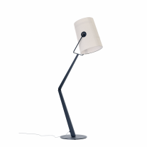 Diesel Living with Lodes Fork Floor Lamp Anthracite Structure/Ivory Diffuser
