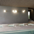 Lodes Volum Ceiling/Wall Lights by the pool
