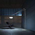 Prandina Effimera LED Floor Lamp Matt White