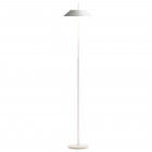 Vibia Mayfair LED Floor Lamp Steel 5515 White