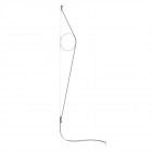 Flos Wirering LED Wall Light Grey Cable White RIng
