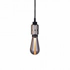 Buster + Punch Hooked 1.0 Nude Pendant - Steel with Smoked Bulb