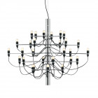Flos 2097/30 Chandelier Chrome Frosted Lamps