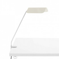 HAY Apex Desk Lamp - Oyster White with Clip