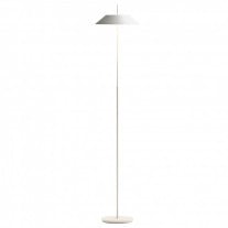 Vibia Mayfair LED Floor Lamp Steel 5515 White