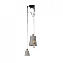 Buster + Punch Hooked 3.0 Mix Chandelier - Stone & Brass