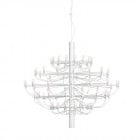 Flos 2097/75 Chandelier - White / Clear