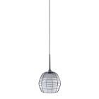 Diesel Living with Lodes Cage Pendant Small Black Cage/White Diffuser