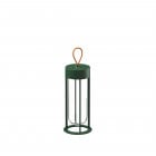 Flos In Vitro LED Outdoor Unplugged Light Forest Green
