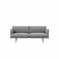 Muuto Outline Sofa - Blue Fabric 
