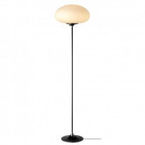 Gubi Stemlite Floor Lamp 150cm Black Chrome