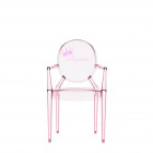Kartell Kids Lou Lou Ghost Chair Pink Princess