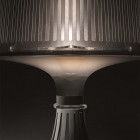 Close Up of Slamp Liza Table Lamp (Pewter)