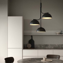 Black Design For The People Tullio Pendant Over Dining Table