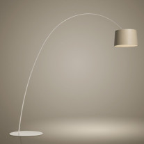 Foscarini Twiggy Elle Wood LED Floor Lamp Greige/Maple
