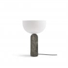 New Works Kizu Table Lamp Large Grey Marble