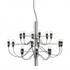 Flos 2097/18 Chandelier Chrome Frosted Lamps