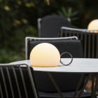 Estiluz Circ LED Outdoor Table Lamp Small 3726 Rust