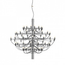 Flos 2097/75 Chandelier - Chrome / Frosted