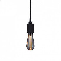 Buster + Punch Heavy Metal Pendant - Black with Smoked Bulb