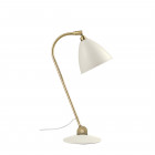 Bestlite BL2 Table Lamp Soft White Semi Matt Shade/Brass Base