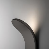 Axolight Lik LED Wall Light Nickel