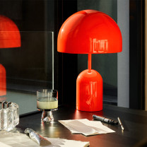 Orange Tom Dixon Bell LED Table Lamp