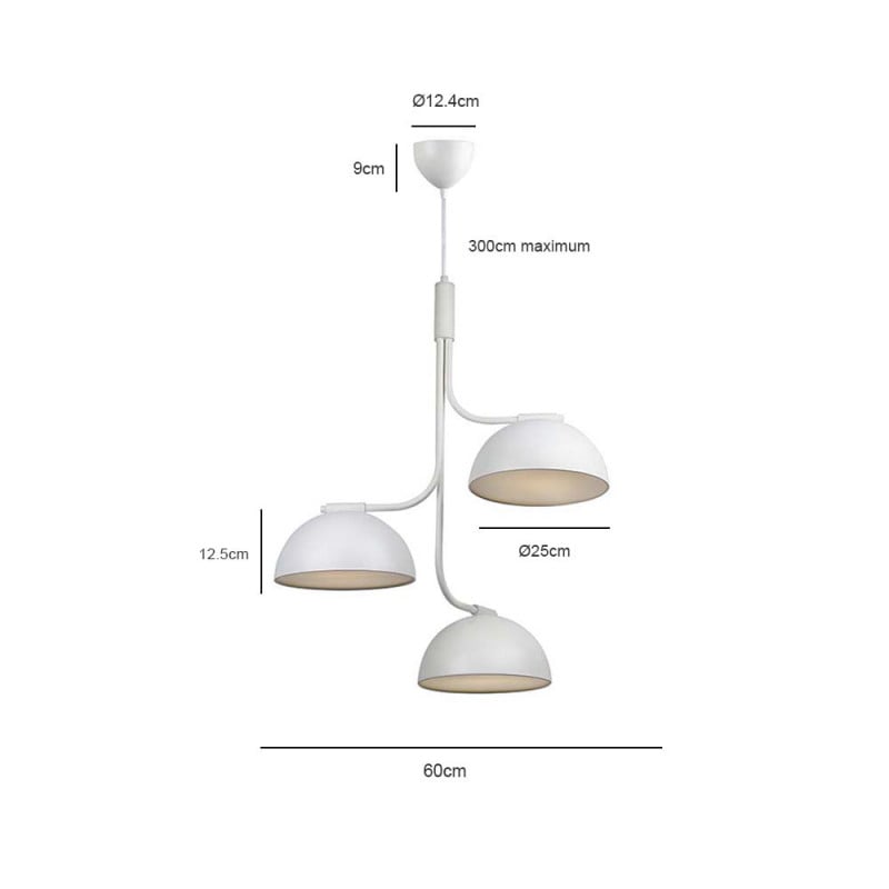 Specification Image for Design For The People Tullio Pendant