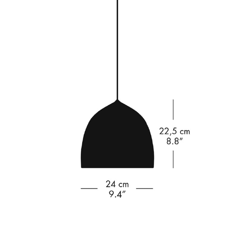 Specification image for Fritz Hansen Suspence Pendant 