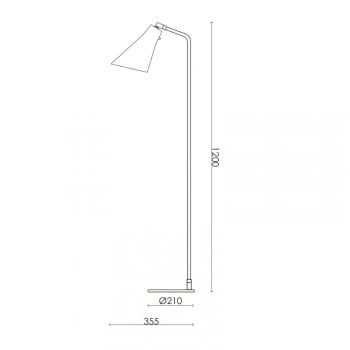 Rubn Miller Floor Lamp Specification