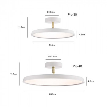 Specification Image for Design For The People Kaito Pro Ceiling Light