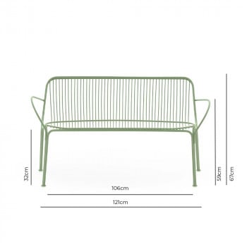 Specification Image for Kartell Hiray Sofa