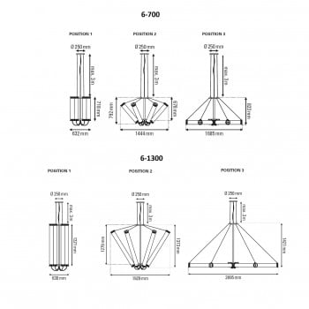 Specification image for DCW éditions In The Tube Solar Suspension