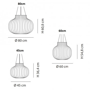 Specification image for Muuto Strand Closed Pendant