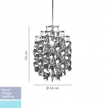 Specification image for Verpan Spiral Mini Pendant