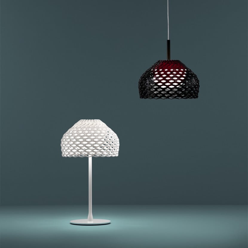 flos tatou t1 table lamp ochre grey