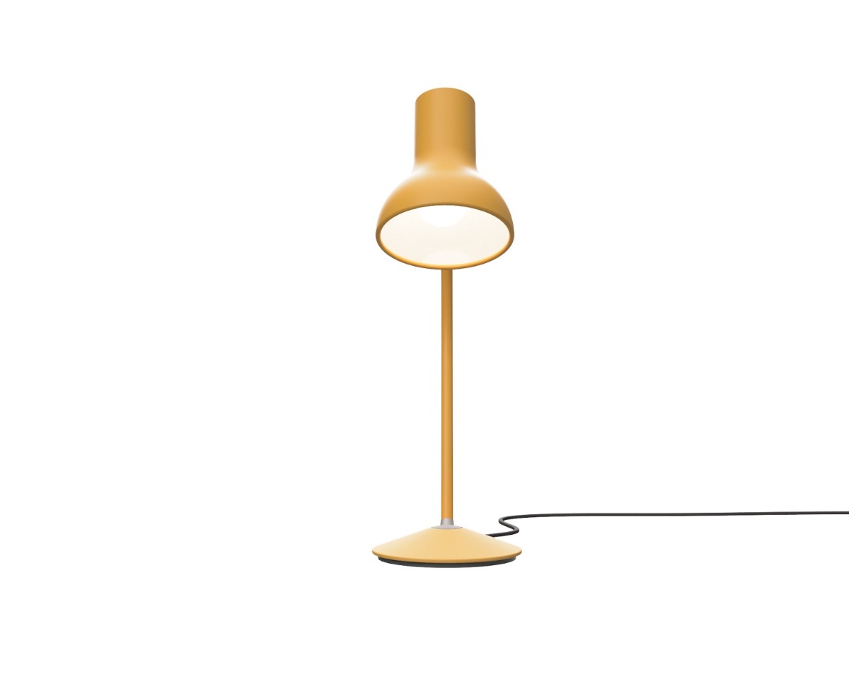 Anglepoise Type 75 Mini Table Lamp in Tumeric Gold
