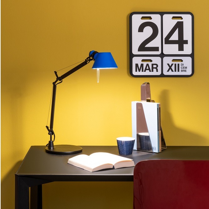 Artemide Tolomeo Micro Bi-colour in Blue