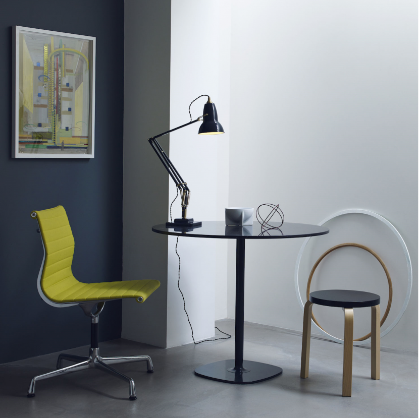 anglepoise original 1227 brass desk lamp