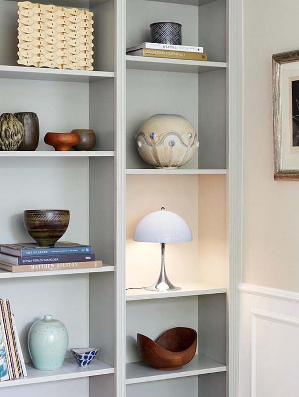 Louis Poulsen Panthella Mini Table Lamp Opal Grey Louis Poulsen Panthella Mini Table Lamp Opal Grey